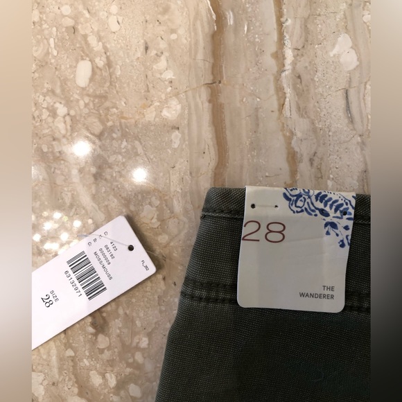 Anthropologie Pilcro and the Letterpress green The Wanderer Utility Pants - Picture 6 of 11